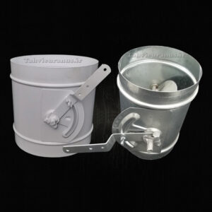 دمپر بین کانالی گرد تنظیم دستی قطر 20