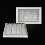 دریچه خطی با دمپر تیغه موازی