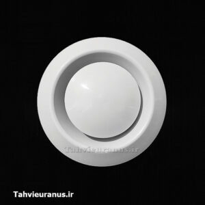 دریچه گرد سونایی پلاستیک قطر 10