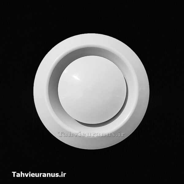 دریچه گرد سونایی پلاستیک قطر 15