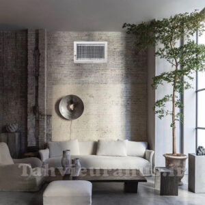 دریچه دیواری آهنی 80x25