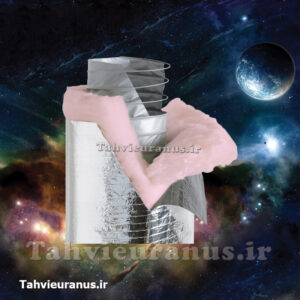 لوله فلکسیبل عایق پلی استر 5 اینچ 6 متری