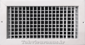 دریچه دیواری برگشت آهنی