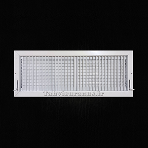 دریچه دیواری آهنی 70x25