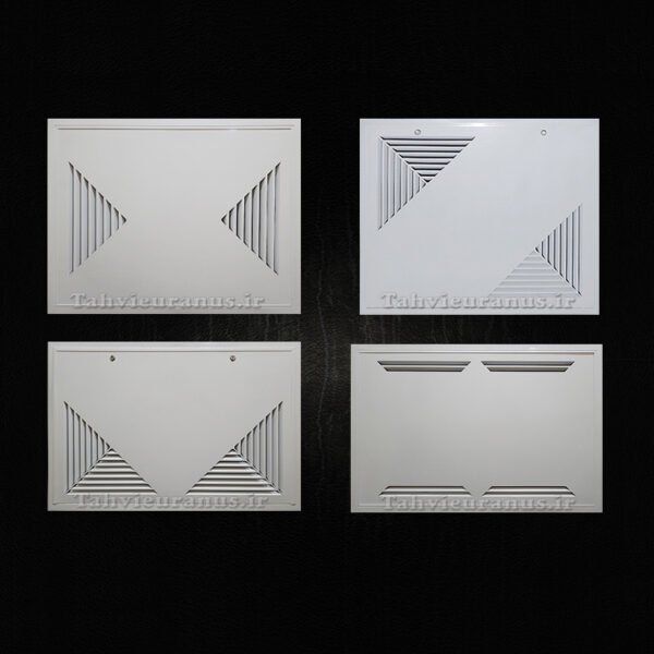 دریچه زیر فنکوئل یکپارچه آلومینیومی