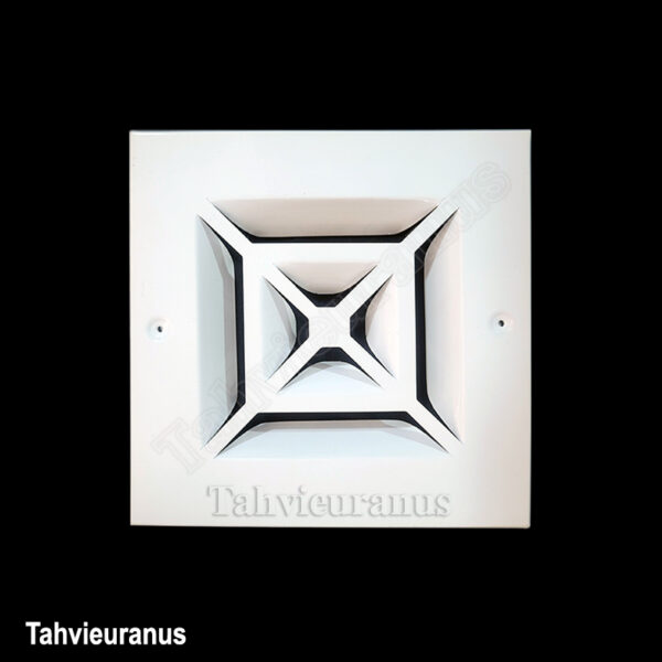 دریچه سقفی آلومینیومی اقتصادی 15x15