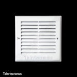 20x20 ABS دریچه دیواری نما