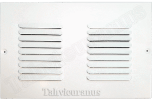 دریچه دیواری نما آلومینیومی نازک 20×30