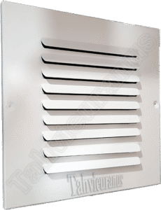 دریچه دیواری نما آلومینیومی نازک 25×25