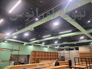 استاندارد ابعاد دریچه بازدید داکت اسپلیت